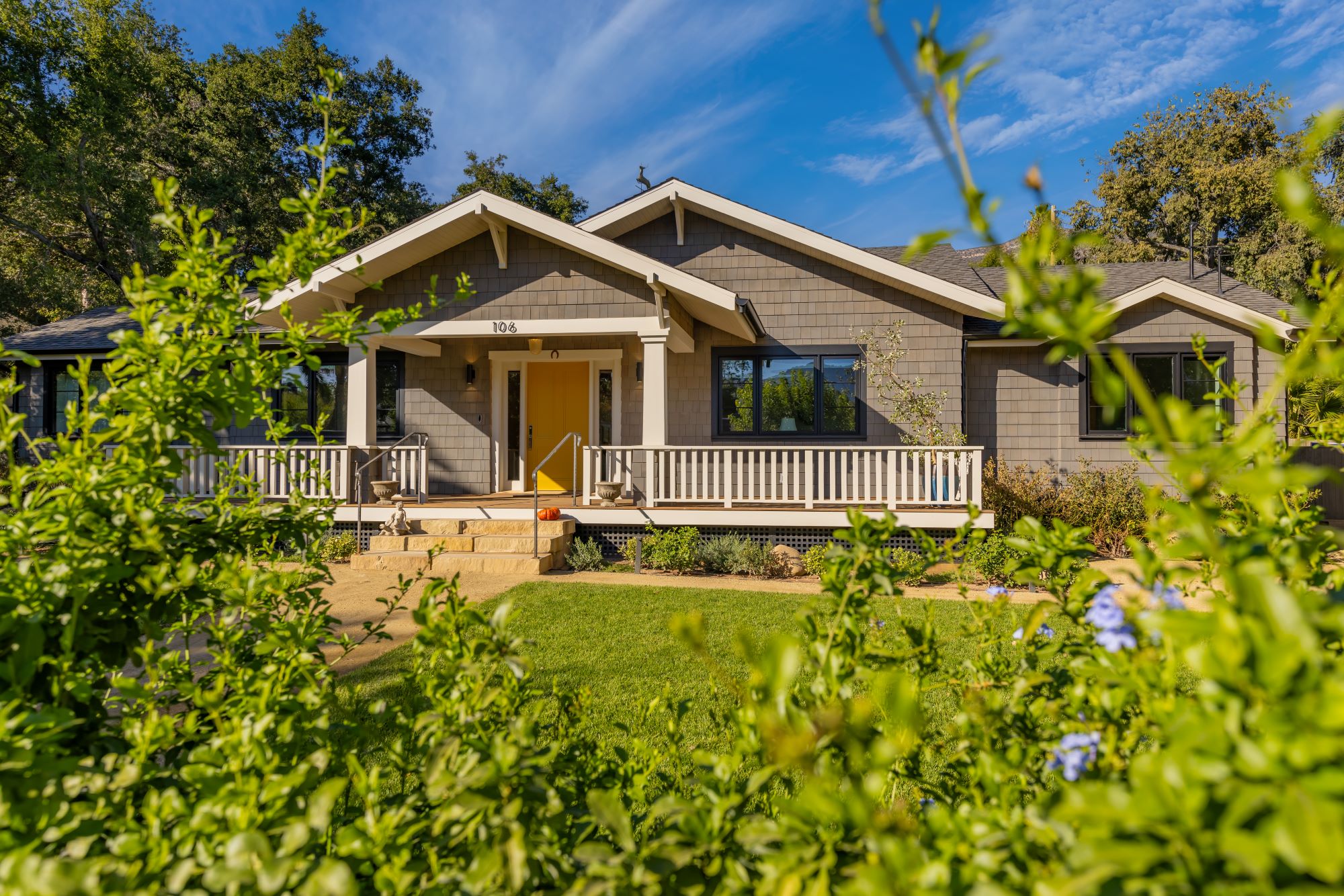 backyard view of bungalow