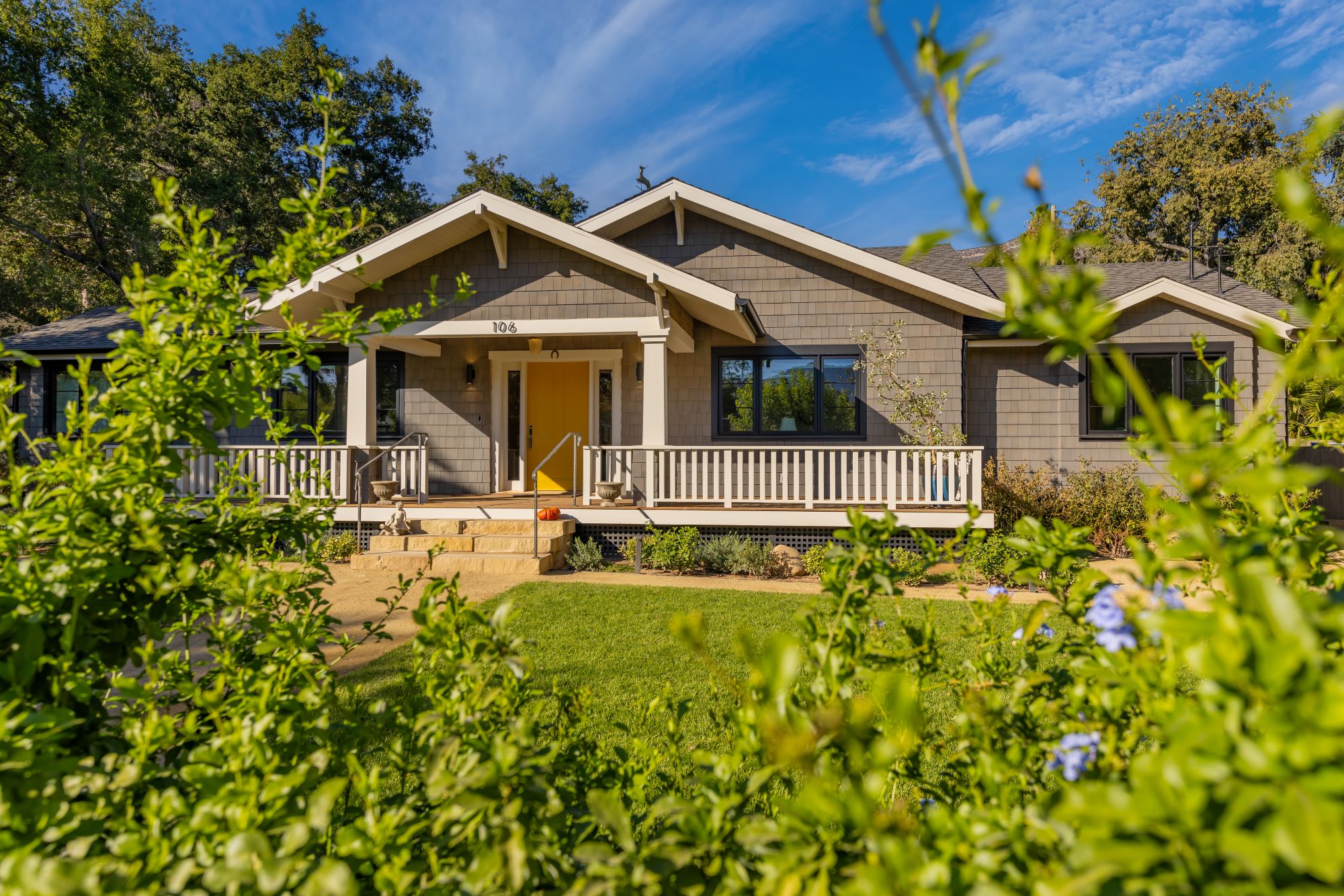 backyard view of bungalow